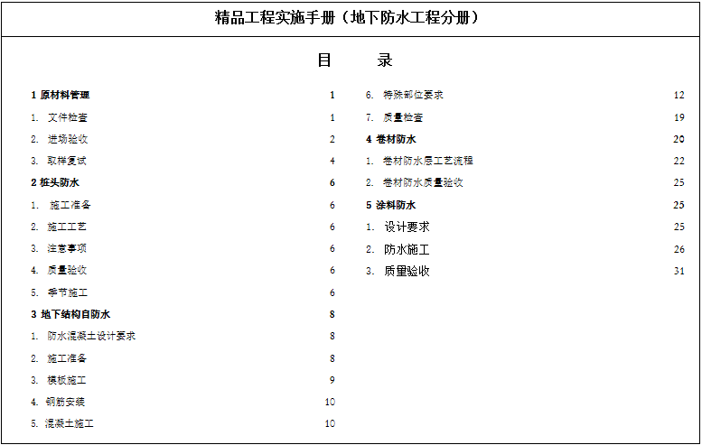 图片[2]-精品工程实施手册-地下防水工程-规范图集|经验交流-金瓦刀
