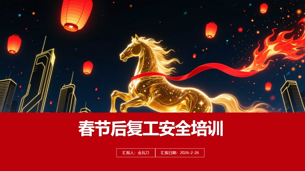 图片[1]-重磅推荐|2026年春节后复工复产安全培训专题资料-规范图集|经验交流-金瓦刀